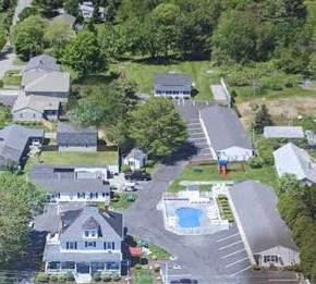 Carriage House Aerial View